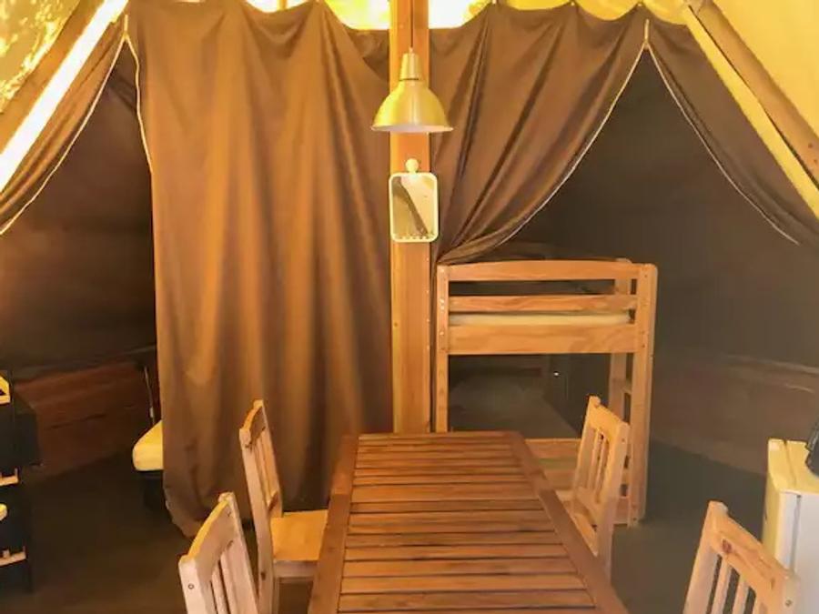 Tente 4 personnes - Tipi Standard 12m² - 2 chambres (sans sanitaires) + Terrasse 1