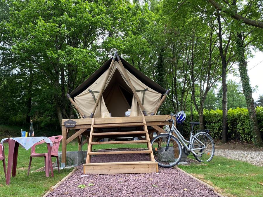 Tente 2 personnes - Tente sur pilotis Moorea 1 chambre 2