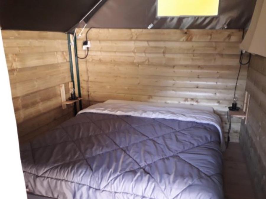 Lodge 5 personnes - Tente écolodge Toile de Savel 2 chambres 8