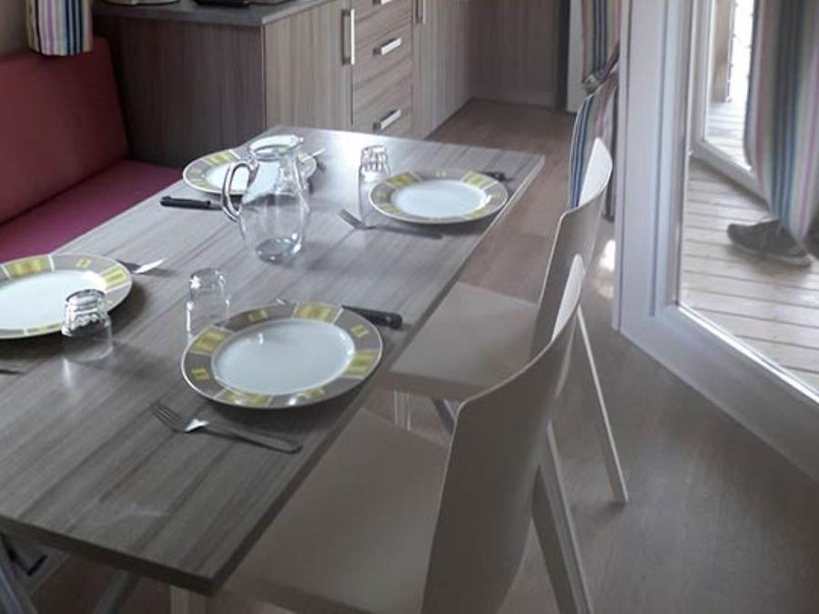 Mobilhome 4 personnes - Mobil-home 2 chambres - terrasse intégrée 4