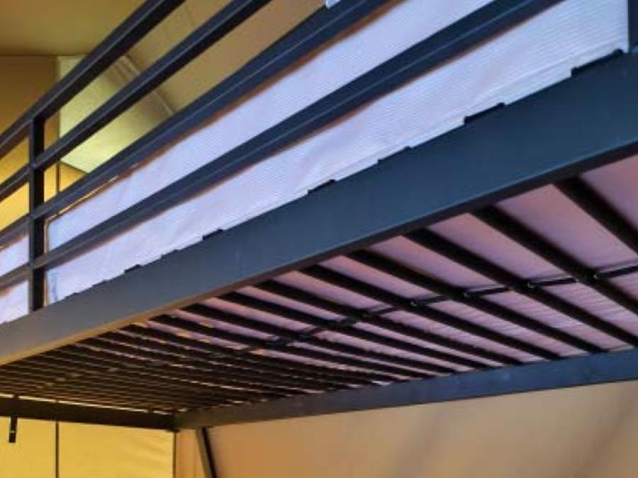 Tente en toile et en bois 5 personnes - Ecolodge 2 chambres 6