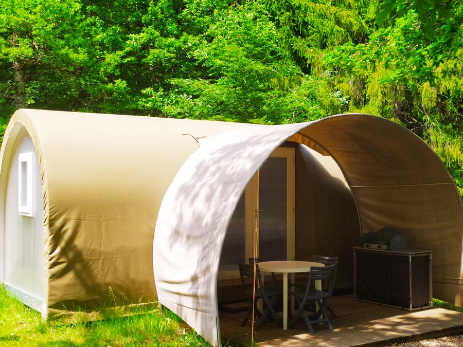 Bungalow toilé 4 personnes - Coco Sweet (sans sanitaires, 2 Chambres) 5