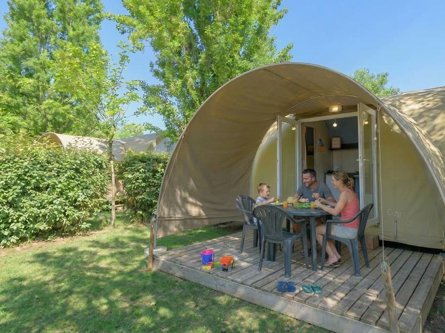 Bungalow toilé 4 personnes - Coco Sweet (sans sanitaires, 2 Chambres) 6