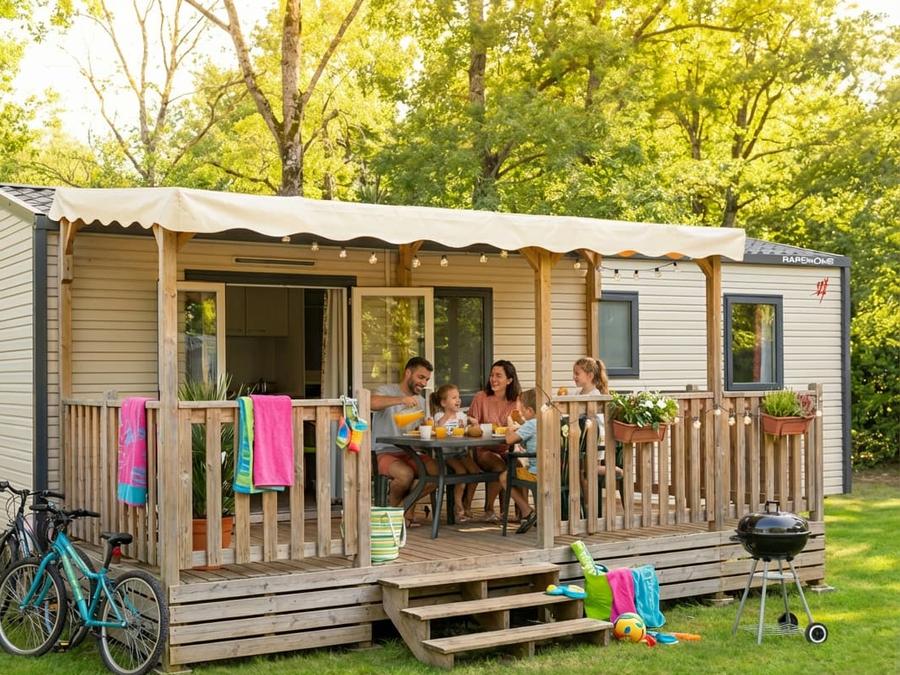 Mobilhome 6 personnes - Familia (3 Chambres) 7