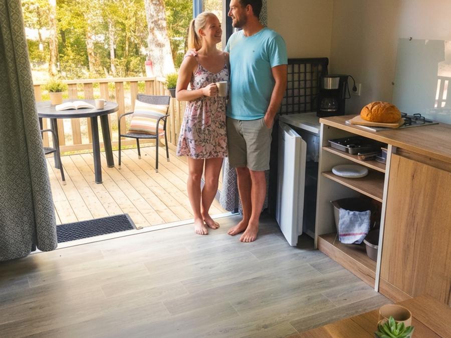 Mobilhome 4 personnes - Cabane (sans sanitaires) TITHOME 9