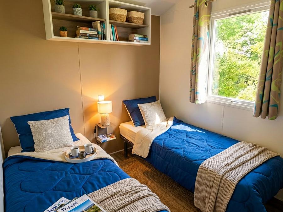 Mobilhome 4 personnes - Mobil home 2 chambres Ibiza 13