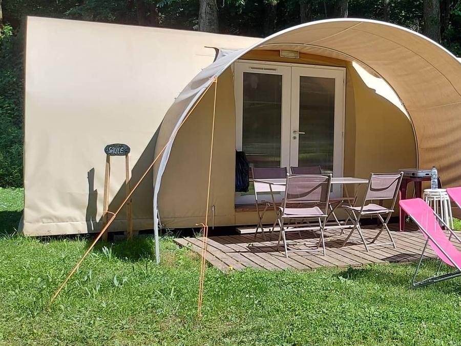 Tente en toile et en bois 4 personnes - Coco Sweet 0