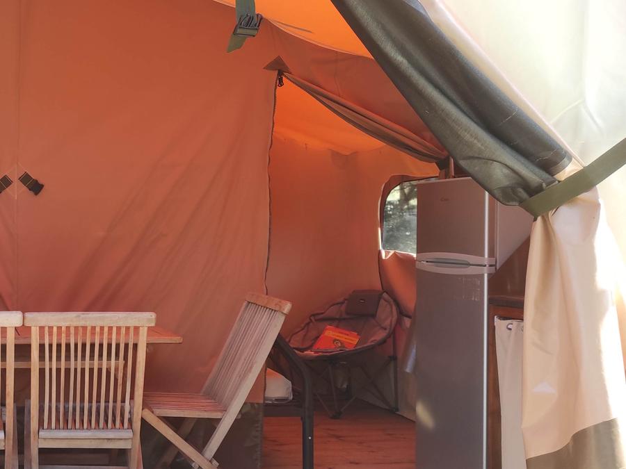 Tente en toile et en bois 5 personnes - Tente Safari Family eco 5 pers 11