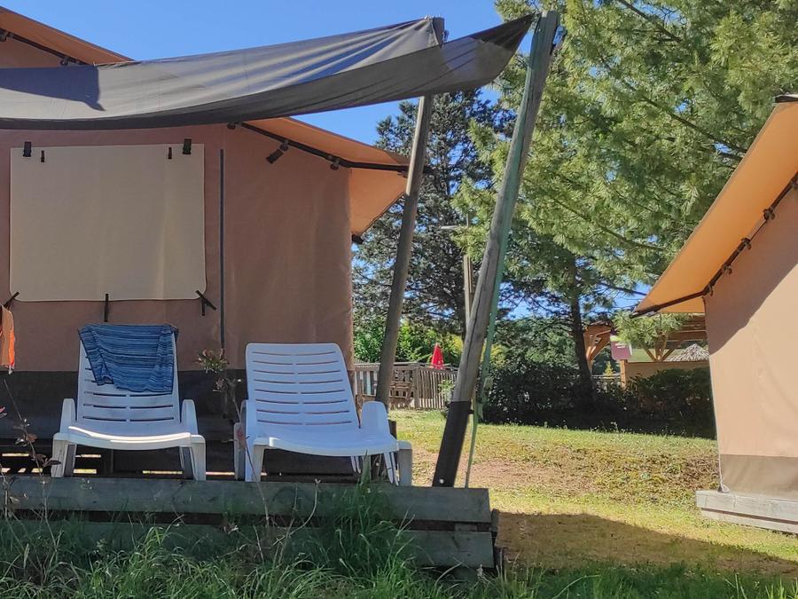 Tente en toile et en bois 5 personnes - Tente Safari Family eco 5 pers 4