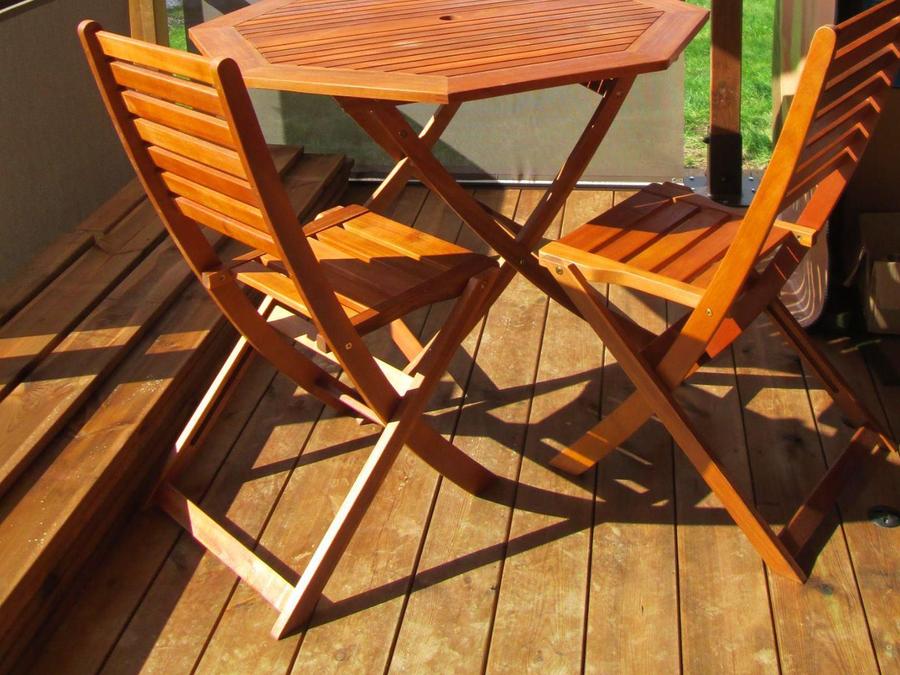 Tente en toile et en bois 5 personnes - Tente Safari Lodge vue lac 5 pers 2