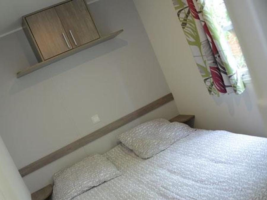 Mobilhome 6 personnes - Mobilhome 31 m² / 3 chambres - Terrasse semi-couverte TV 6 pers 3