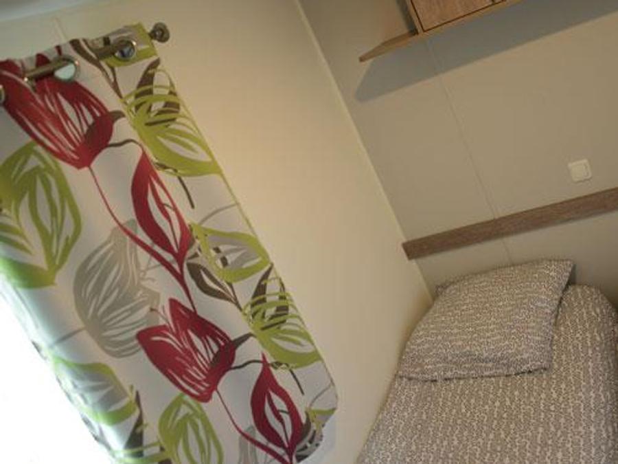 Mobilhome 6 personnes - Mobilhome 31 m² / 3 chambres - Terrasse semi-couverte TV 6 pers 4
