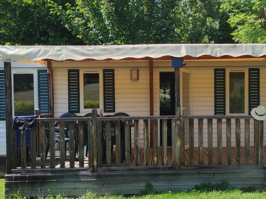 Mobilhome 6 personnes - Mobilhome 31 m² / 3 chambres + TV + climatisation 6 pers 0