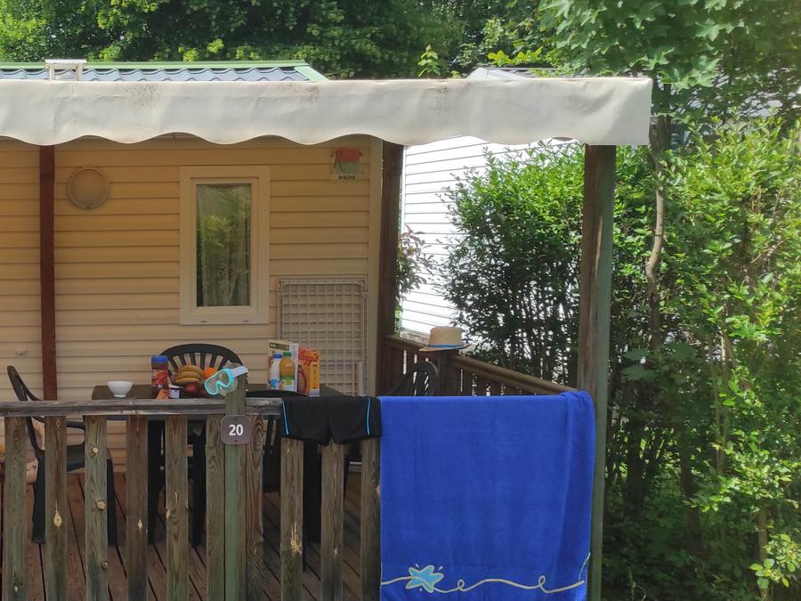 Mobilhome 4 personnes - Mobil home 2 chambres avec télévision et climatisation 4 pers 2