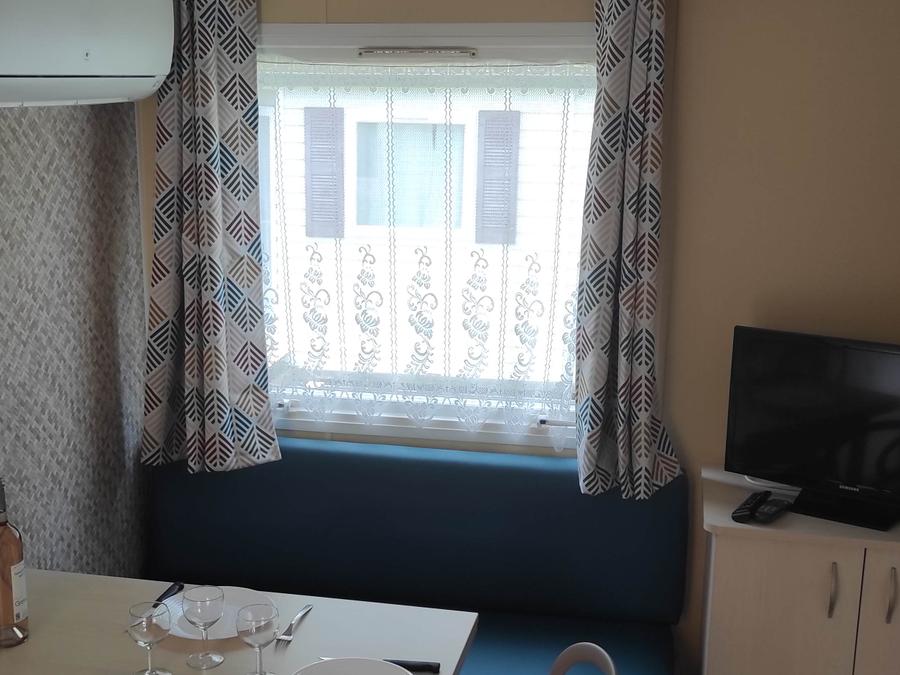 Mobilhome 4 personnes - Mobil home 2 chambres avec télévision et climatisation 4 pers 3
