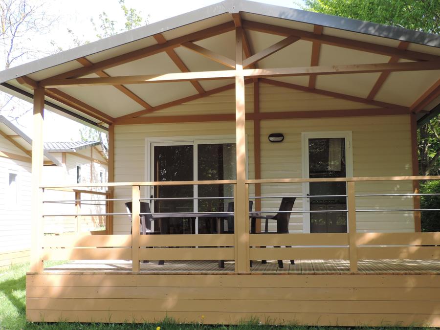 Chalet 4 personnes - Chalet 27 m² / 2 chambres - Terrasse couverte 13 m² 4 pers 0