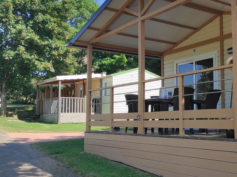 Chalet 4 personnes - Chalet 27 m² / 2 chambres - Terrasse couverte 13 m² 4 pers 2