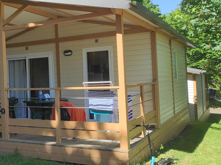 Chalet 4 personnes - Chalet 27 m² / 2 chambres - Terrasse couverte 13 m² 4 pers 4