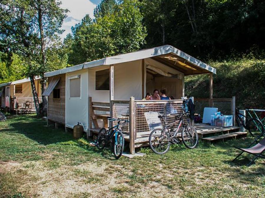 Bungalow toilé 5 personnes - Bungalow toilé 19m² 1