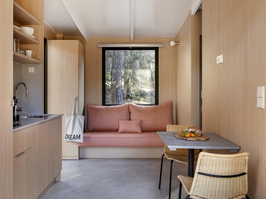 Mobilhome 2 personnes - COUPLE + 1 chambre 1