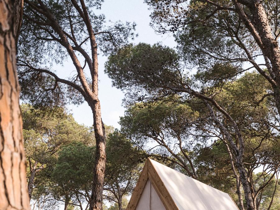 Tente en toile et en bois 2 personnes - Cabin Tent 7
