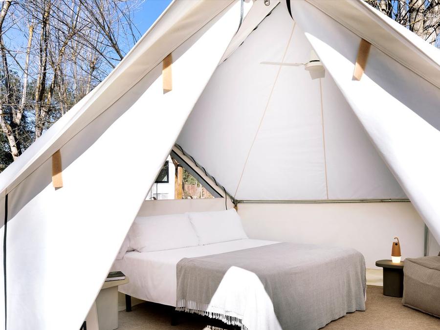 Tente en toile et en bois 2 personnes - Bell Tent 3