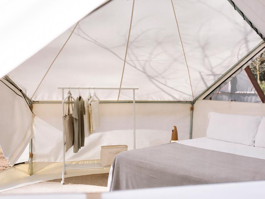 Tente en toile et en bois 2 personnes - Bell Tent 2