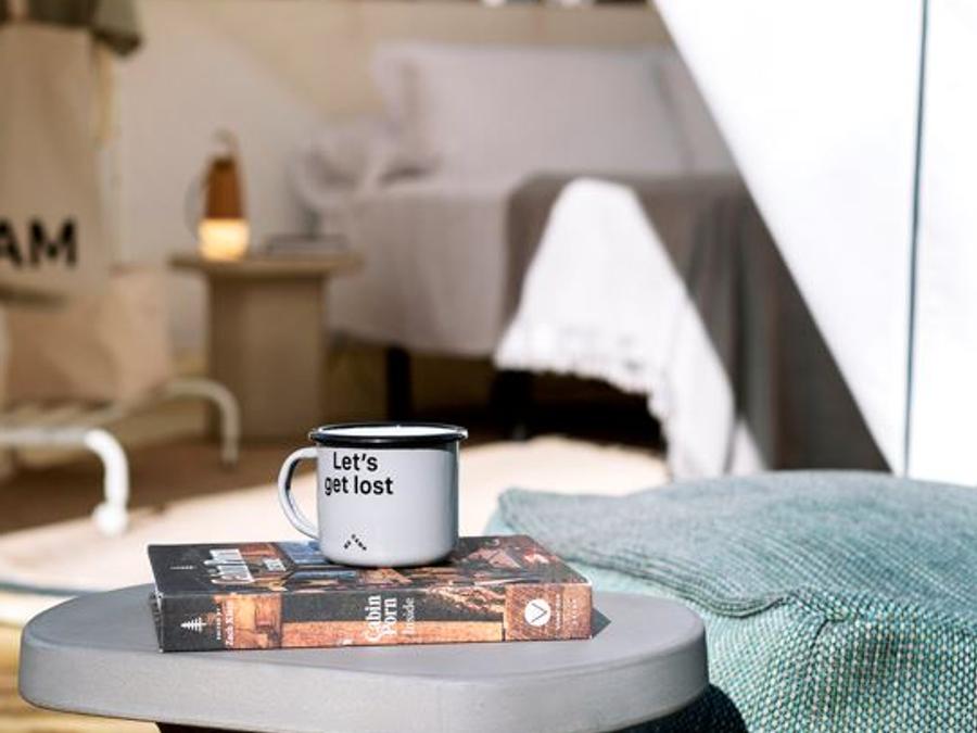 Tente en toile et en bois 2 personnes - Bell Tent 4
