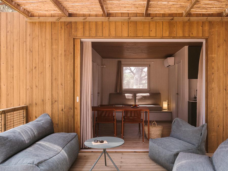 Mobilhome 2 personnes - FAMILY WOOD 8