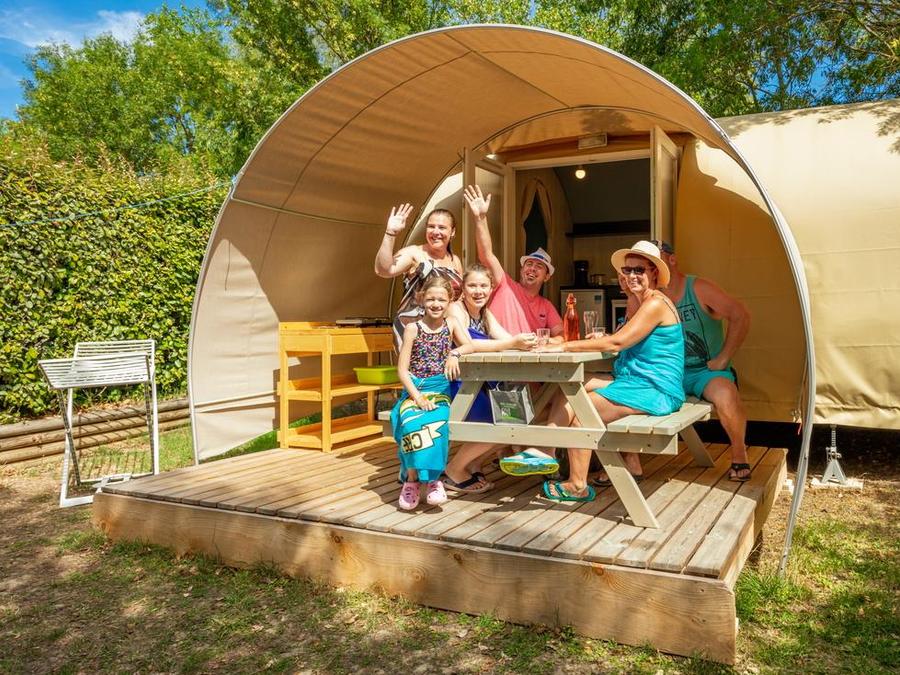 Tente en toile et en bois 4 personnes - COCO SWEET sans sanitaires 0