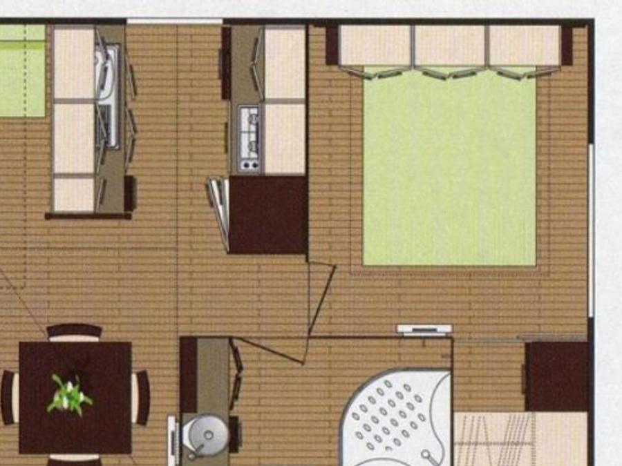 Mobilhome 6 personnes - PRIVILEGE 2 ch 35m² 6