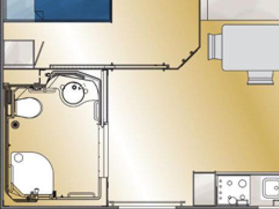 Mobilhome 4 personnes - PRIVILEGE PMR 2ch. 9