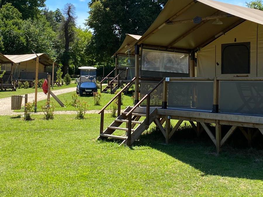 Bungalow toilé 5 personnes - Bali (sans sanitaires) 0