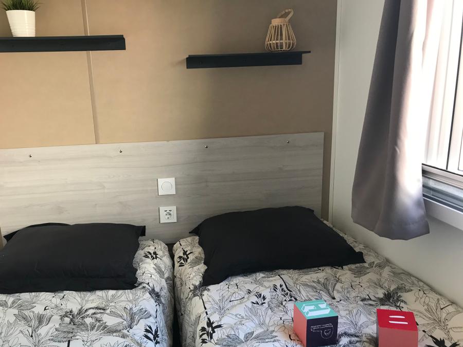 Mobilhome 4 personnes - Confort - 2 chambres - TV 12