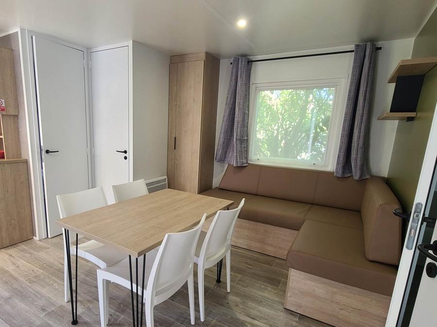 Mobilhome 4 personnes - Confort - 2 chambres - TV 7