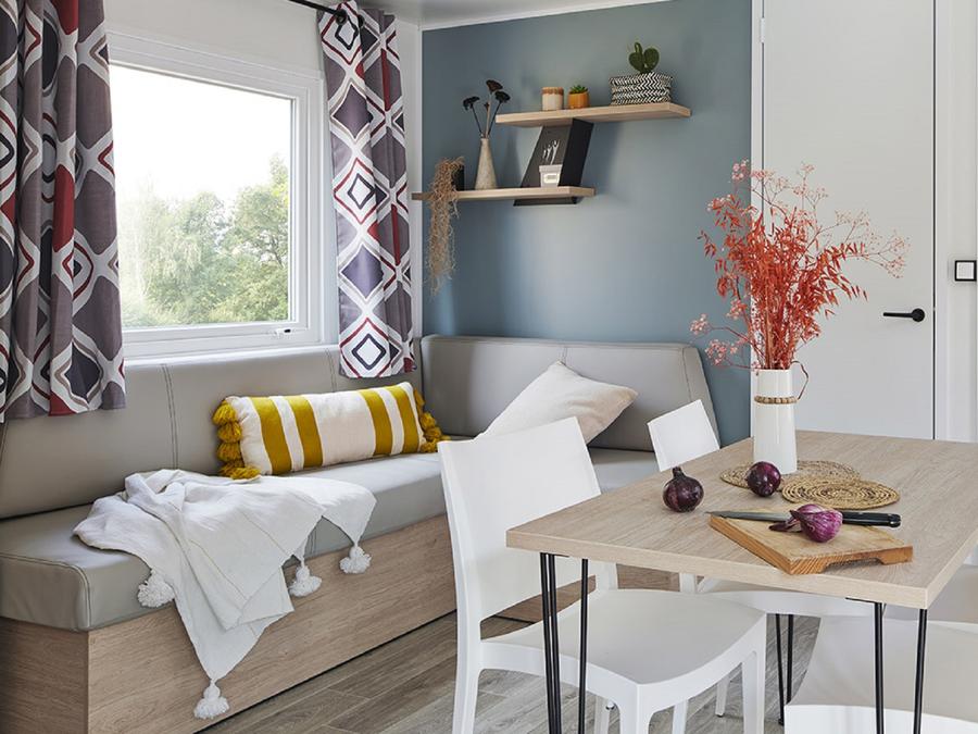 Mobilhome 4 personnes - 2 chambres - Climatisation - TV - 29m² 1