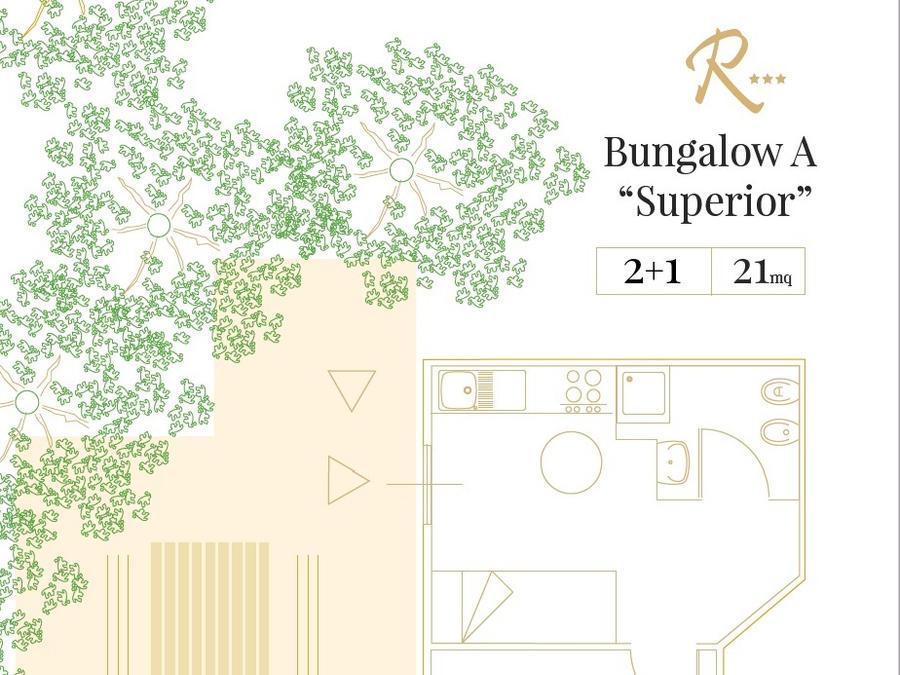 Bungalow 3 personnes - A Superior 9