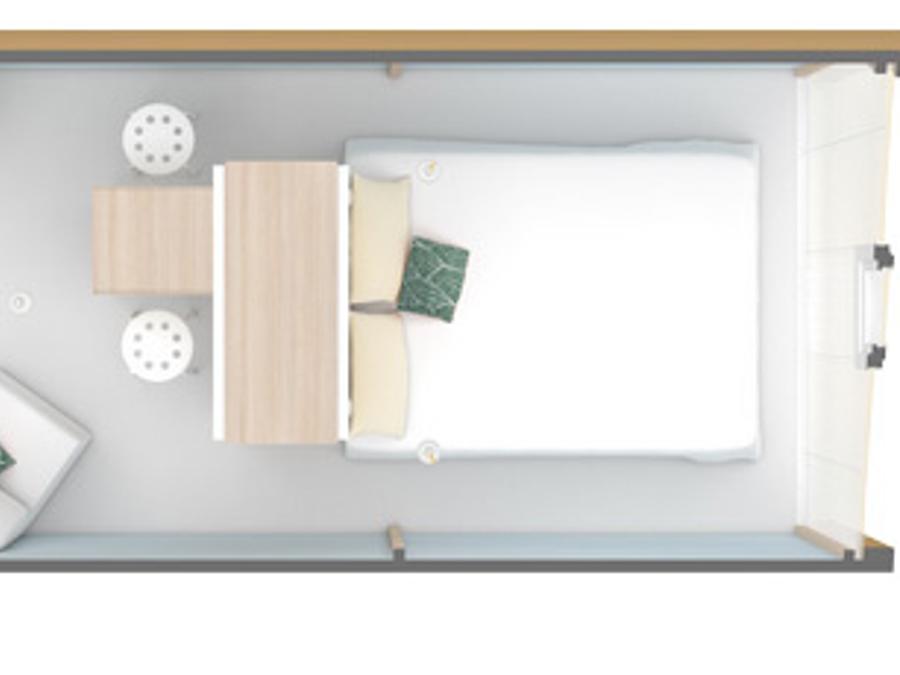 Tente 2 personnes - Cocosweet - 11m² - 1 chambre sans sanitaires 1