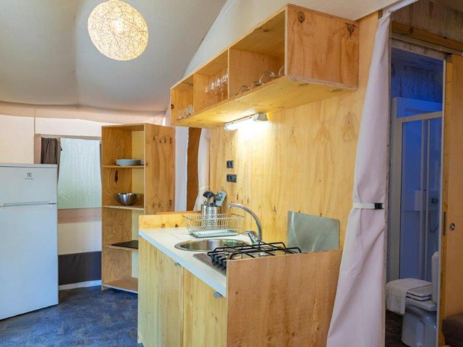 Tente en toile et en bois 5 personnes - LODGE TENT 6