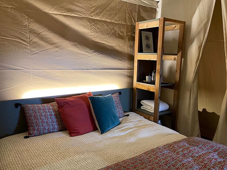 Tente en toile et en bois 4 personnes - Tente Lodge 1