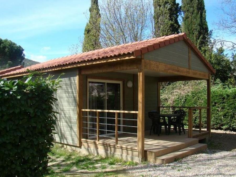 Chalet 4 personnes - chalet confort 2 ch - CLIM - TV - PLANCHA 1