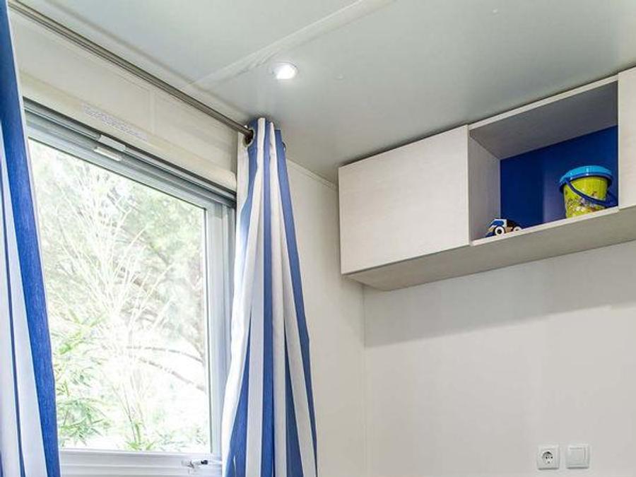 Mobilhome 4 personnes - 2 chambres - TV - CLIM - PLANCHA 7