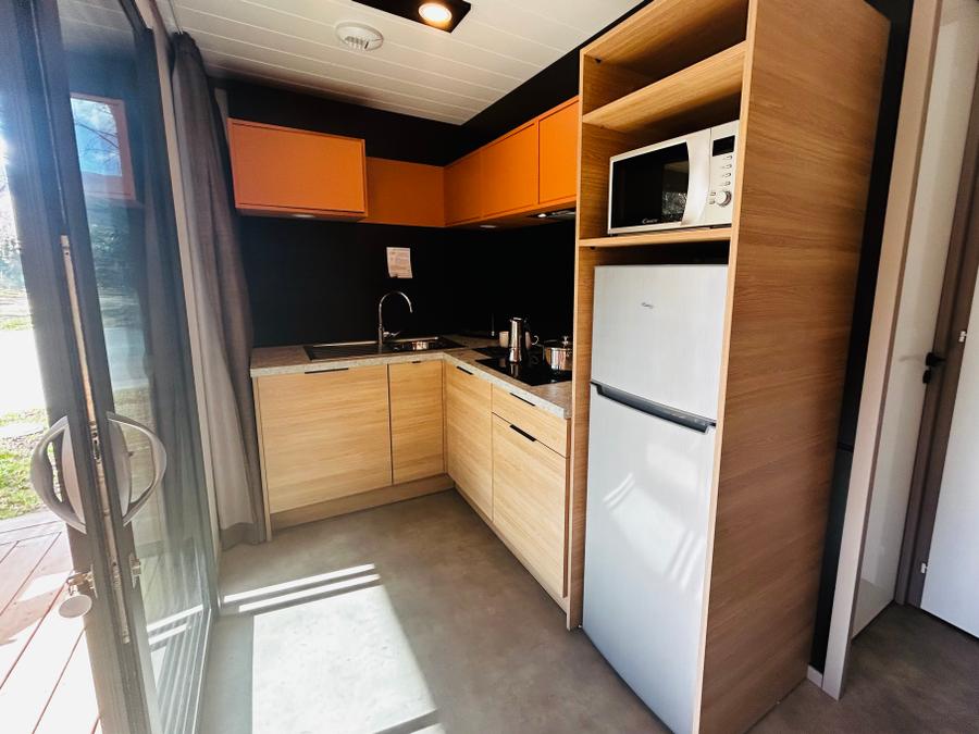 Chalet 4 personnes - Premium 32m² - 2 chambres (CLIM + TV + Plancha) 6