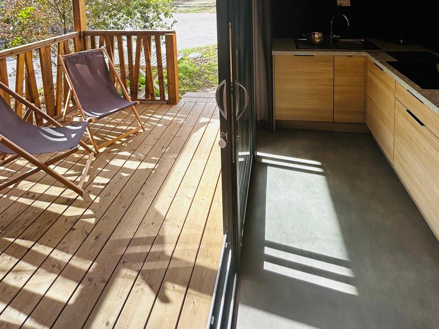 Chalet 4 personnes - Premium 32m² - 2 chambres (CLIM + TV + Plancha) 2