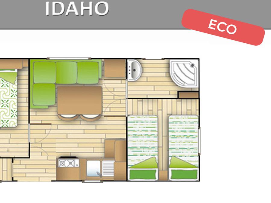 Mobilhome 4 personnes - IDAHO ECO. 7