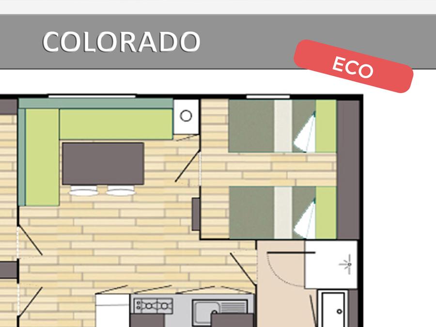 Mobilhome 6 personnes - COLORADO ECO. 8
