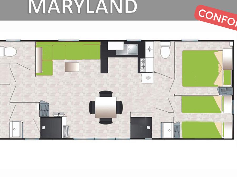 Mobilhome 10 personnes - MARYLAND CONFORT. 6