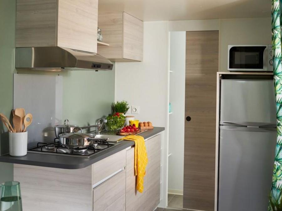 Mobilhome 4 personnes - MH2 + climatisation 30 m² 5