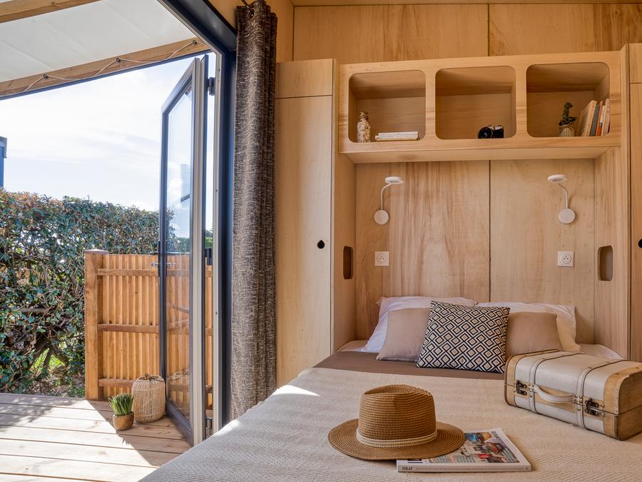 Bungalow 2 personnes - Tiny House 1 chambre Vue Mer 11