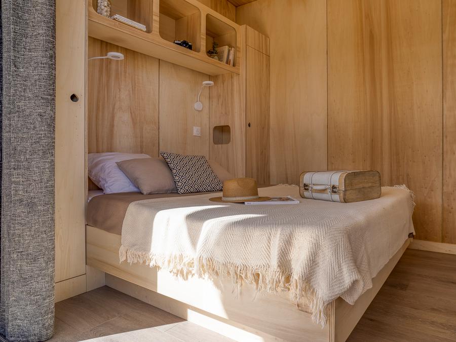 Bungalow 2 personnes - Tiny House 1 chambre Vue Mer 9